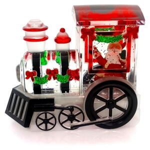 CHRISTMAS TRAIN ENGINE LIGHTS UP LED AND CHANGES COLOR